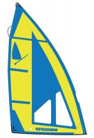 Sail for Windsurfer LT Blue-Yellow by i-99