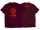 I-99 VERTIC T-Shirt Color: Bordeaux/Orange Size: L