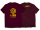 I-99 VERTIC T-Shirt Color: Bordeaux/Yellow Size: S