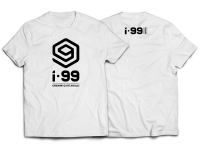 I-99 VERTIC T-Shirt Color: White/Black Size: XXL