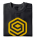 I-99 LOGO T-Shirt Color: Grey/Yellow Size: L