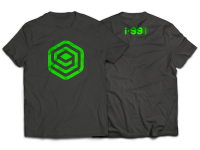 I-99 LOGO T-Shirt Color: Grey/Green Size: L