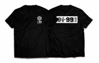 I-99 BANNER T-Shirt Color: Black Size: L