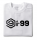 I-99 Basic T-Shirt Color: White Size: M