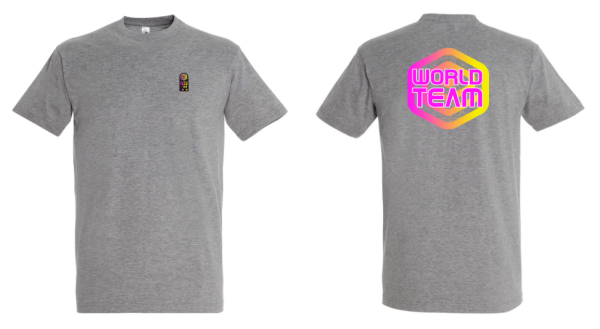 I-99 WORLD TEAM T-Shirt yellow/pink