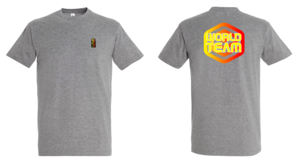 I-99 WORLD TEAM T-Shirt yellow/red