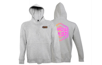 I-99 WORLD TEAM HOODY yellow/pink
